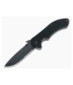 Emerson Journeyman Black Serrated Edge Standoffs - EM-JRNYMN-BTS-ST 1