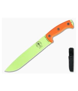 ESEE Junglas Machete Venom Green and Orange G10 - ESEE-JUNGLAS-VG 1