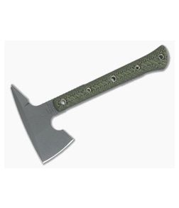 RMJ Tactical Jenny Wren Spike Dirty Olive 80CrV2 Tomahawk - RMJ-JW-DO 1