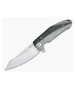 Reate Knives K-1 Carbon Fiber RWL34 Hand Rubbed Flipper - RK-K1-V4 1