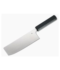 Spyderco Carter Minarai Nakiri BD1N Black Polypropylene Kitchen Knife K17PBK - SP-K17PBK 1