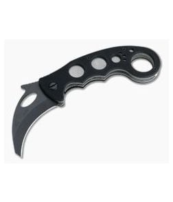 Emerson Folding Combat Karambit Black Plain Reinforced Tip Liner Lock Folder - EM-KARAMBIT-BT-RT-ST 1
