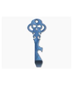 Chaves Skeleton Key Tool Prybar Blue Titanium KEY-TL-BLTI-CH - CKT-KEY-TL-BLTI-CH 1