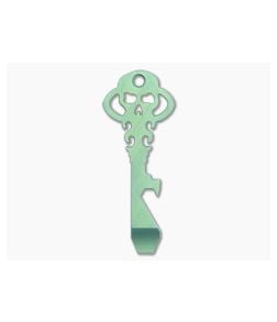 Chaves Skeleton Key Tool Prybar Green Titanium KEY-TL-GTI-CH - CKT-KEY-TL-GTI-CH 1