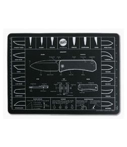 Knafs Knife Anatomy Oversize Shop Mat - KNAFS-00003 1