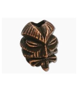Schmuckatelli Kiko Tiki Bead Roman Copper Oxidized Pewter - ST-KRCO 1