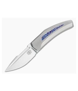 Tashi Bharucha Design Krypton 2 Satin CPM-154 Mokuti Inlaid Kickstop Flipper - TBD-KRY-04 1