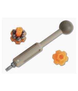 Audacious Concept Titanium Knife Tool V3.0 Bit Driver Set Desert Tan KT3-TIT-DES - AC-KT3-TIT-DES 1