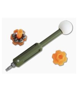 Audacious Concept Titanium Knife Tool V3.0 Bit Driver Set Militaria Green KT3-TIT-MLA - AC-KT3-TIT-MLA 1