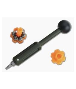 Audacious Concept Titanium Knife Tool V4.0 Bit Driver Set EOD Green KT4-TIT-EOD - AC-KT4-TIT-EOD 1