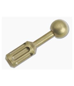 Audacious Concept Knife Tool V5.1 Brass Stonewashed - AC-KT5.1-BRASS-SW 1