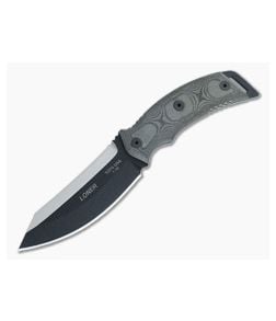 TOPS Loner Double Edged Blade Black Micarta - TP-L01 1