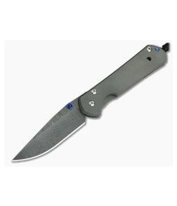 Chris Reeve Large Sebenza 21 Ladder Damascus Blade 1004-001 - CRK-L21-1004-001 1