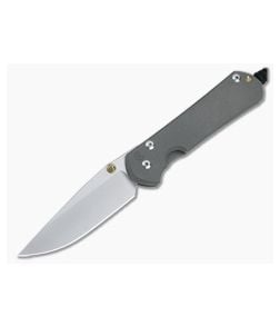 Chris Reeve Large Sebenza 31 Gold Double Lugs Stonewashed S45VN Titanium Folder 002 - CRK-L31-1000-002 1
