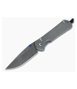 Chris Reeve Large Sebenza 31 Ladder Damascus Drop Point - CRK-L31-1004 1