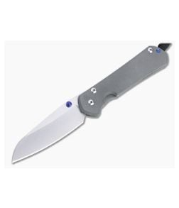 Chris Reeve Large Sebenza 31 Insingo Stonewashed Magnacut Titanium Folder - CRK-L31-1008 1