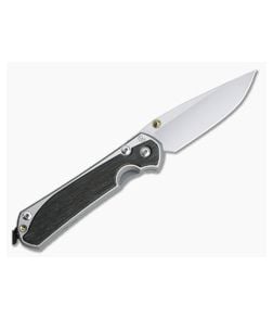 Chris Reeve Large Sebenza 31 Left Handed Bog Oak Inlay Folder 001 - CRK-L31-1101-001 1