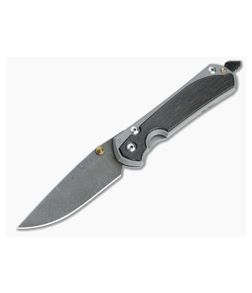 Chris Reeve Large Sebenza 31 Ladder Damascus Bog Oak Inlay Folder 001 - CRK-L31-1104-001 1