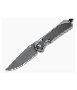 Chris Reeve Large Sebenza 31 Raindrop Damascus Bog Oak Inlay Folder 002 - CRK-L31-1106-002 1