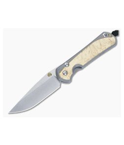 Chris Reeve Large Sebenza 31 Frame Lock Folder Box Elder Inlay MagnaCut Drop Point L31-1108-013 - CRK-L31-1108-013 1