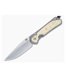 Chris Reeve Large Sebenza 31 Frame Lock Folder Box Elder Inlay MagnaCut Drop Point L31-1108-014 - CRK-L31-1108-014 1