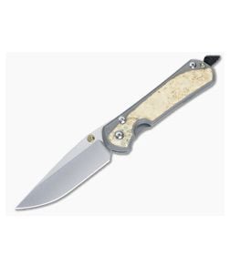 Chris Reeve Large Sebenza 31 Frame Lock Folder Box Elder Inlay MagnaCut Drop Point L31-1108-015 - CRK-L31-1108-015 1
