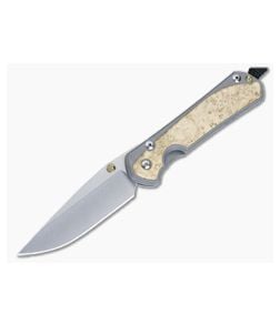 Chris Reeve Large Sebenza 31 Frame Lock Folder Box Elder Inlay MagnaCut Drop Point L31-1108-017 - CRK-L31-1108-017 1