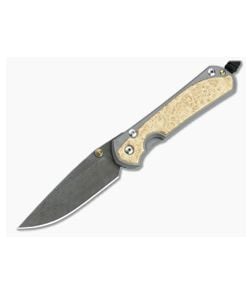 Chris Reeve Large Sebenza 31 Raindrop Damascus Box Elder Inlay Folder 001 - CRK-L31-1114-001 1