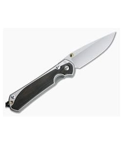 Chris Reeve Large Sebenza 31 Left Handed Macassar Ebony Inlay Frame Lock 001 - CRK-L31-1117-001 1