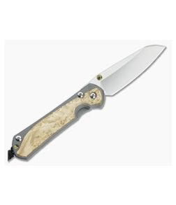 Chris Reeve Large Sebenza 31 Left Hand Insingo Box Elder - CRK-L31-1127 1