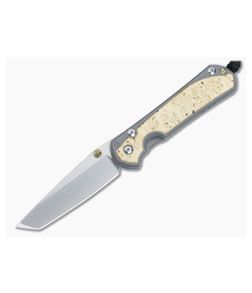 Chris Reeve Large Sebenza 31 Frame Lock Folder Box Elder Inlay MagnaCut Tanto L31-1132-001 - CRK-L31-1132-001 1