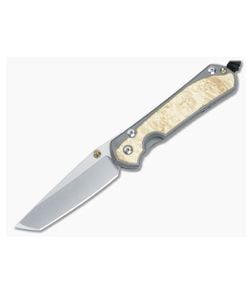 Chris Reeve Large Sebenza 31 Frame Lock Folder Box Elder Inlay MagnaCut Tanto L31-1132-005 - CRK-L31-1132-005 1