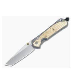 Chris Reeve Large Sebenza 31 Frame Lock Folder Box Elder Inlay MagnaCut Tanto L31-1132-007 - CRK-L31-1132-007 1