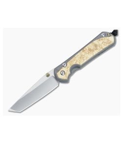 Chris Reeve Large Sebenza 31 Frame Lock Folder Box Elder Inlay MagnaCut Tanto L31-1132-008 - CRK-L31-1132-008 1