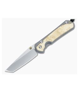 Chris Reeve Large Sebenza 31 Frame Lock Folder Box Elder Inlay MagnaCut Tanto L31-1132-009 - CRK-L31-1132-009 1