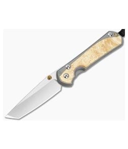 Chris Reeve Large Sebenza 31 Magnacut Tanto Box Elder - CRK-L31-1132-011 1