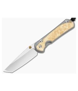 Chris Reeve Large Sebenza 31 Magnacut Tanto Box Elder - CRK-L31-1132-013 1