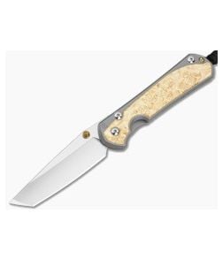 Chris Reeve Large Sebenza 31 Magnacut Tanto Box Elder - CRK-L31-1132-014 1
