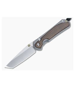Chris Reeve Large Sebenza 31 Frame Lock Folder Macassar Ebony Inlay MagnaCut Tanto L31-1134 - CRK-L31-1134 1