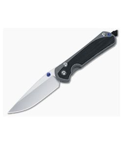 Chris Reeve Large Sebenza 31 Blue Double Lugs Frame Lock Folder Black Canvas Micarta Inlays MagnaCut Drop Point L31-1200-002 - CRK-L31-1200-002 1