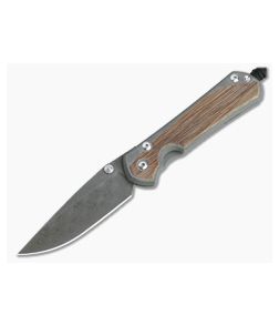 Chris Reeve Large Sebenza 31 Raindrop Damascus Natural Micarta Inlay Folding Knife 001 - CRK-L31-1218-001 1
