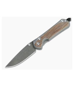 Chris Reeve Large Sebenza 31 Raindrop Damascus Natural Micarta Inlay Folding Knife 002 - CRK-L31-1218-002 1
