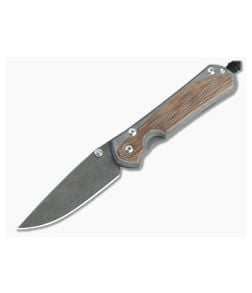 Chris Reeve Large Sebenza 31 Raindrop Damascus Natural Micarta Inlay Folding Knife 003 - CRK-L31-1218-003 1