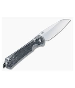 Chris Reeve Large Sebenza 31 Left Hand Insingo Black Micarta Glass Blasted - CRK-L31-1225 1