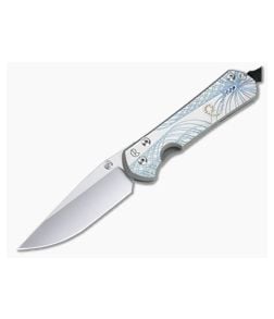 Chris Reeve Large Sebenza 31 S45VN Unique Graphic Titanium Folding Knife 007 - CRK-L31-1400-007 1