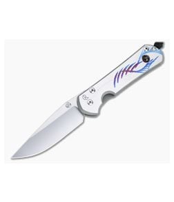 Chris Reeve Large Sebenza 31 S45VN Unique Graphic W/ Almandine Folding Knife 016 - CRK-L31-1408-016 1