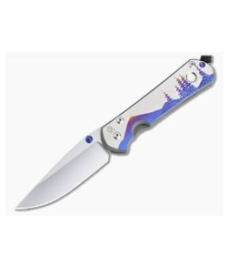 Chris Reeve Large Sebenza 31 S45VN MOP "Night Sky" Unique Graphic Folder 019 - CRK-L31-1408-019 1