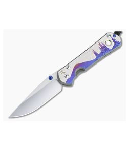 Chris Reeve Large Sebenza 31 S45VN MOP "Night Sky" Unique Graphic Folder 022 - CRK-L31-1408-022 1