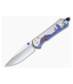 Chris Reeve Large Sebenza 31 S45VN MOP "Big Dipper Night Sky" Unique Graphic Folder 031 - CRK-L31-1408-031 1