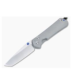 Chris Reeve Large Sebenza 31 MagnaCut Tanto Glass Blast Titanium L31-1687-001 - CRK-L31-1687-001 1